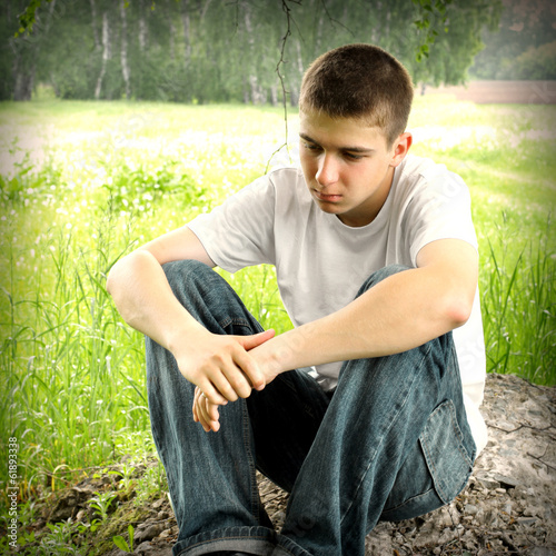 Photo: Sad Teenager Sad Teenager