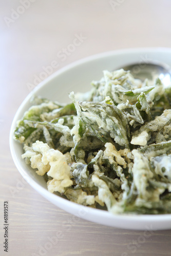 Photo: fried tea fried tea