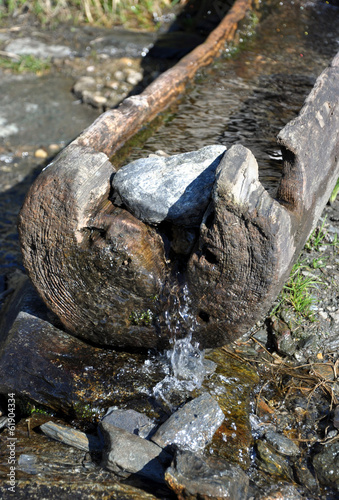 Photo: mountain spring water mountain spring water