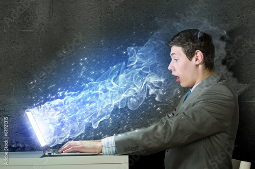 Photo: Internet communication Internet communication
