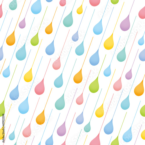 Vector: 雨の日 サービスデー レインボー雫 広告背景 雨の日 サービスデー レインボー雫 広告背景