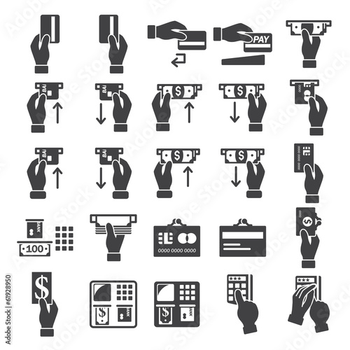 Vector: banking icons set banking icons set