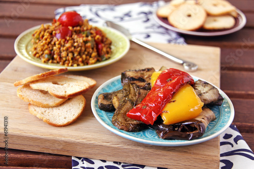Photo: grillgemüse und bulgur salat grillgemüse und bulgur salat