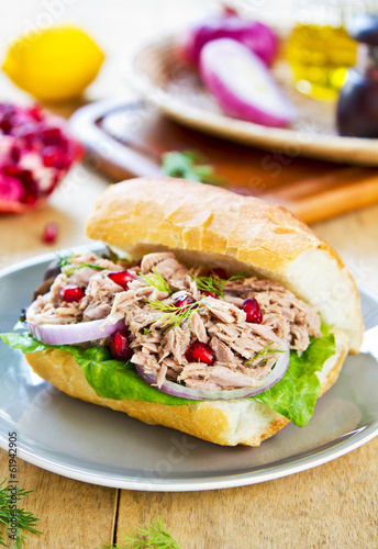 Photo: Tuna sandwich Tuna sandwich