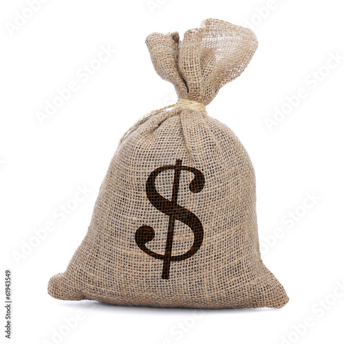 Photo: money bag money bag