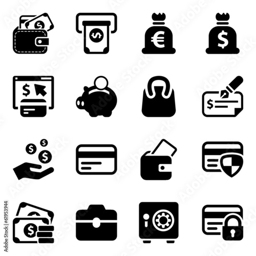 Vector: money iconset money iconset