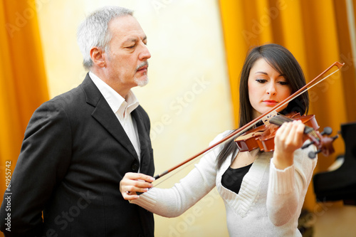Photo: Woman playing violin Woman playing violin
