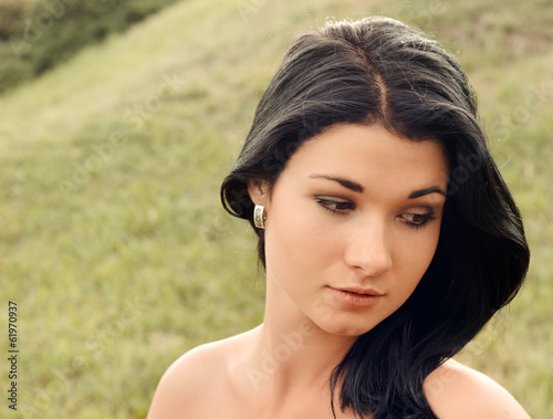 Photo: Beautiful amused young woman Beautiful amused young woman