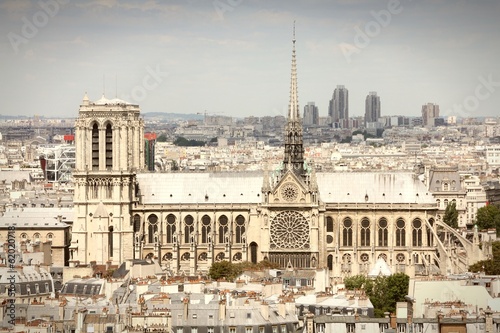 Photo: Paris - Notre Dame. Cross processed colors. Paris - Notre Dame. Cross processed colors.