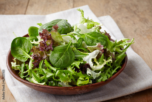 Photo: Fresh mixed salad Fresh mixed salad