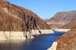 Lake Mead over the Hoover Dam in Nevada Lake Mead over the Hoover Dam in Nevada