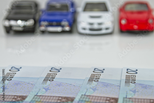 Photo: Buying a new car for cash. Weapon os choise Buying a new car for cash. Weapon os choise