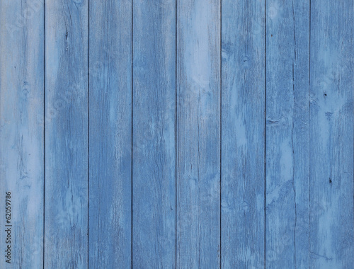 Photo: Blau gestrichen Blau gestrichen