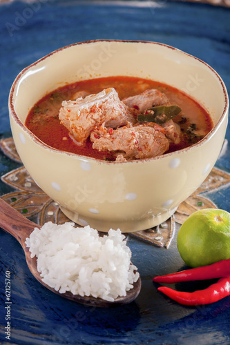 Photo: pork spicy curry pork spicy curry