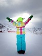 child at winter holiday child at winter holiday