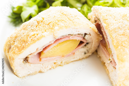 Photo: Cordon bleu - chicken cutlet Cordon bleu - chicken cutlet