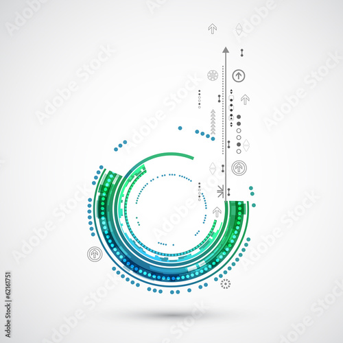 Vector: Abstract color technology background/computer technology busines Abstract color technology background/computer technology busines