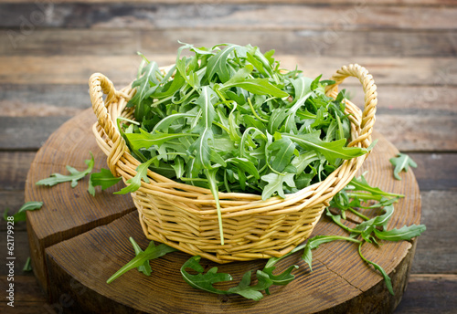Photo: Fresh arugula salad Fresh arugula salad