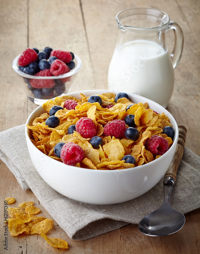 Photo: Corn flakes Corn flakes