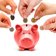 Geld für den Sparschwein Geld für den Sparschwein