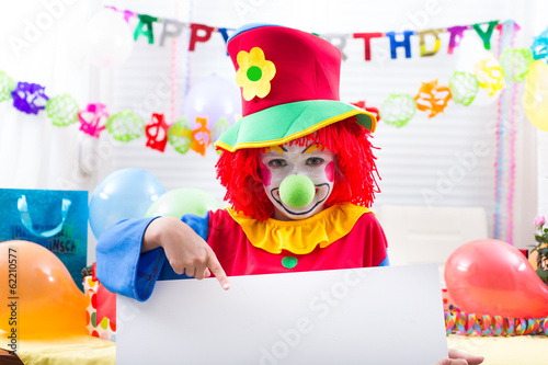 Photo: Kindergeburtstag mit Clown Kindergeburtstag mit Clown