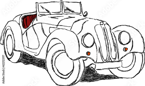 Vector: veicolo d'epoca veicolo d'epoca