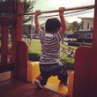 Kid in playground Kid in playground