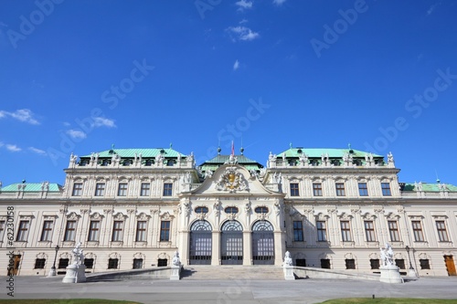 Photo: Belvedere Palace in Vienna, Austria Belvedere Palace in Vienna, Austria