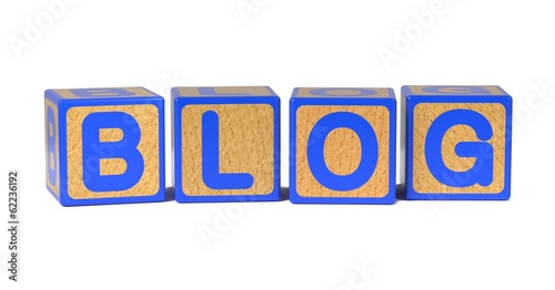 Illustration: Blog - Colored Childrens Alphabet Blocks. Blog - Colored Childrens Alphabet Blocks.