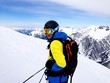 Teenager beim Skifahren Teenager beim Skifahren