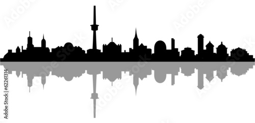 Vector: Skyline Stuttgart Skyline Stuttgart