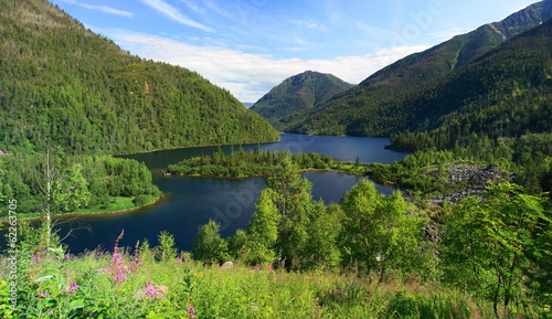 Photo: Sable lakes. Khamar-Daban, southern Near-Baikal territory. Sable lakes. Khamar-Daban, southern Near-Baikal territory.