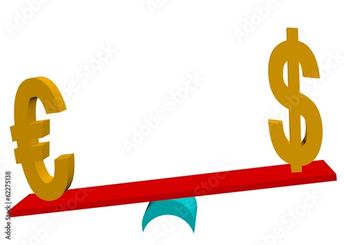 Photo: exchange rates dollar over euro exchange rates dollar over euro