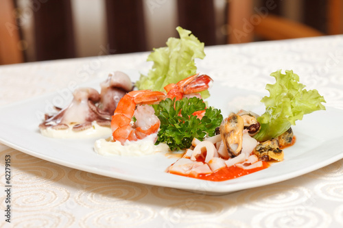 Photo: seafood appetizer seafood appetizer