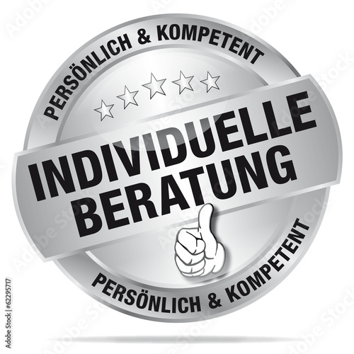 Vector: Individuelle Beratung - persönlich und kompetent Individuelle Beratung - persönlich und kompetent