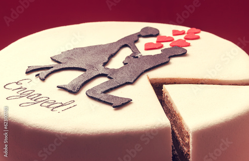 Photo: Cake for Engaged Cake for Engaged