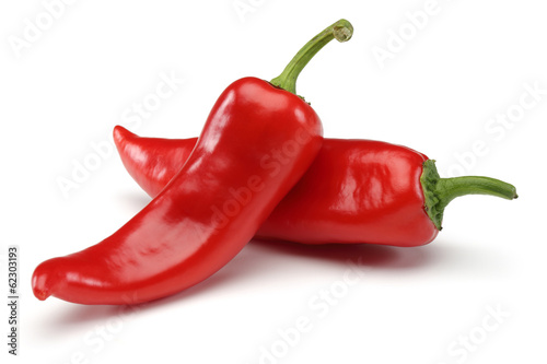Photo: Two Red peppers Two Red peppers