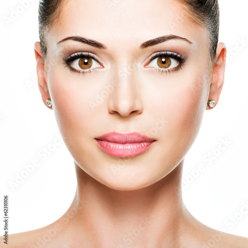 Photo: Young adult woman with beautiful face Young adult woman with beautiful face