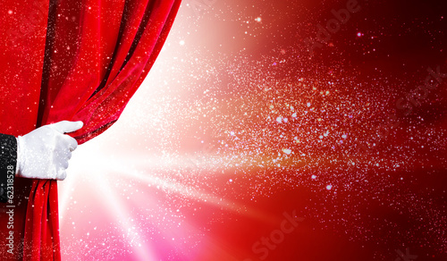 Photo: Opened curtain Opened curtain