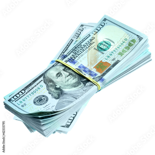 Photo: Bundles of dollars Bundles of dollars