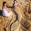 little sand mermaid little sand mermaid
