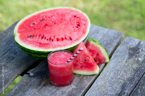 Photo: Water melon smoothie Water melon smoothie