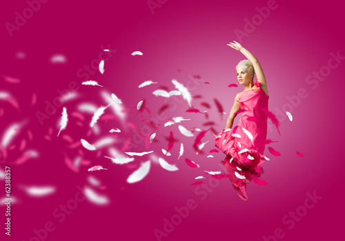 Photo: Carefree woman Carefree woman