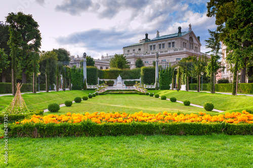 Photo: Park in Vienna Austria Park in Vienna Austria