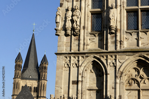Photo: Historisches Rathaus und Groß Sankt Martin Historisches Rathaus und Groß Sankt Martin