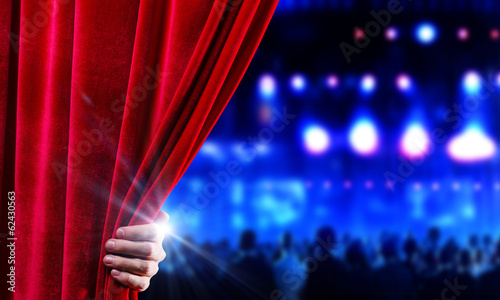 Photo: Opened curtain Opened curtain