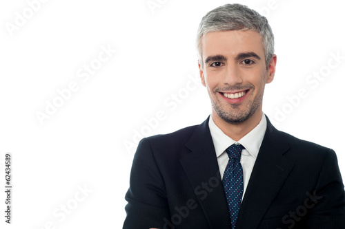 Photo: Smiling middle aged businessman Smiling middle aged businessman
