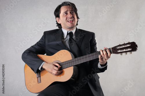 Photo: artistic businessman artistic businessman