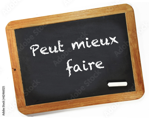 Photo: Peut mieux faire Peut mieux faire