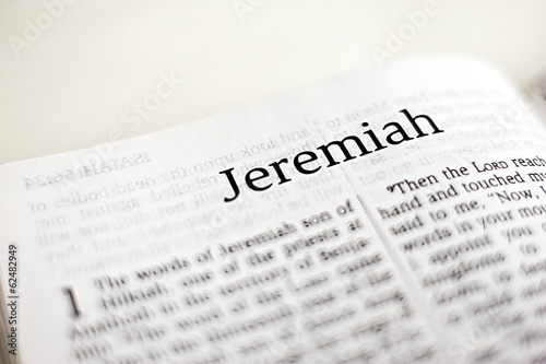Photo: Book of Jeremiah Book of Jeremiah